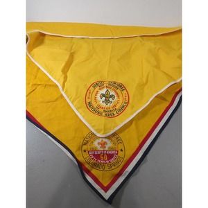 Boy Scouts of America National Jamboree Scarf 1960 Colorado Springs & Watchung